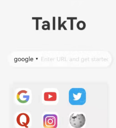 Talkto，可以用谷歌的浏览器