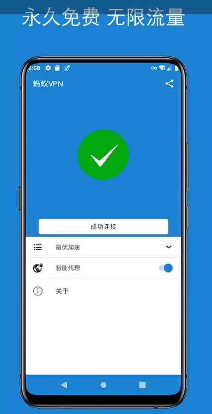 蚂蚁VPN 一键连接 无限流量 快速安全的VPN