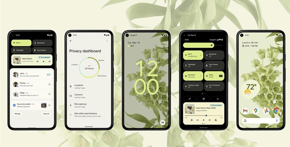 Android 12正式版发布！系统流畅性大幅提升